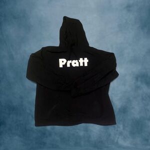 Black Hoodie with Pratt logo